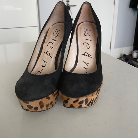 Kate & Mel leopard heels - Picture 2 of 5